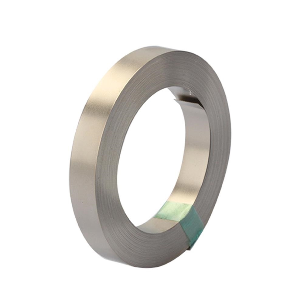 Cinta Níquel Acero 8 mm x 0,1 mm por 5 metros