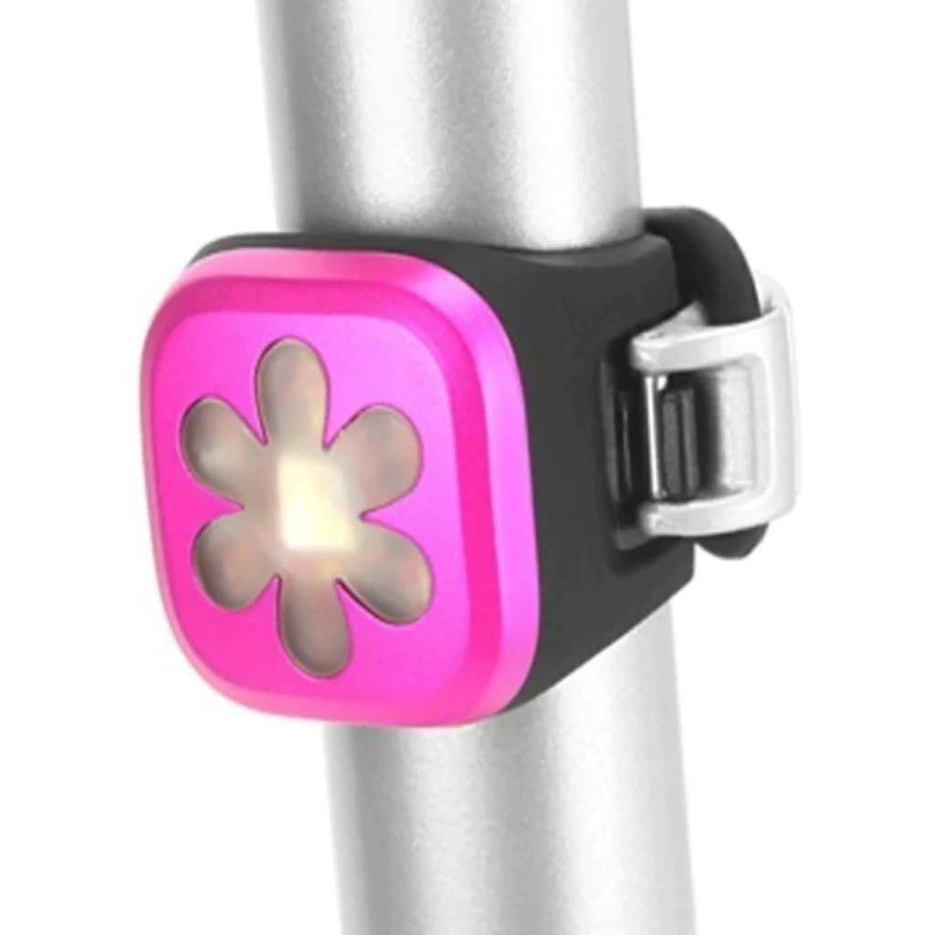 Luz Delantera Flor Rosa Knog Para Monopatin