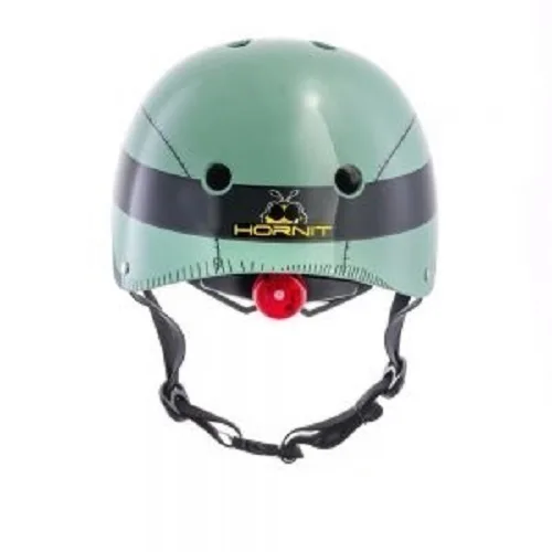 Casco Infantil Hornit Bici Monopatin Skate Luz Trasera
