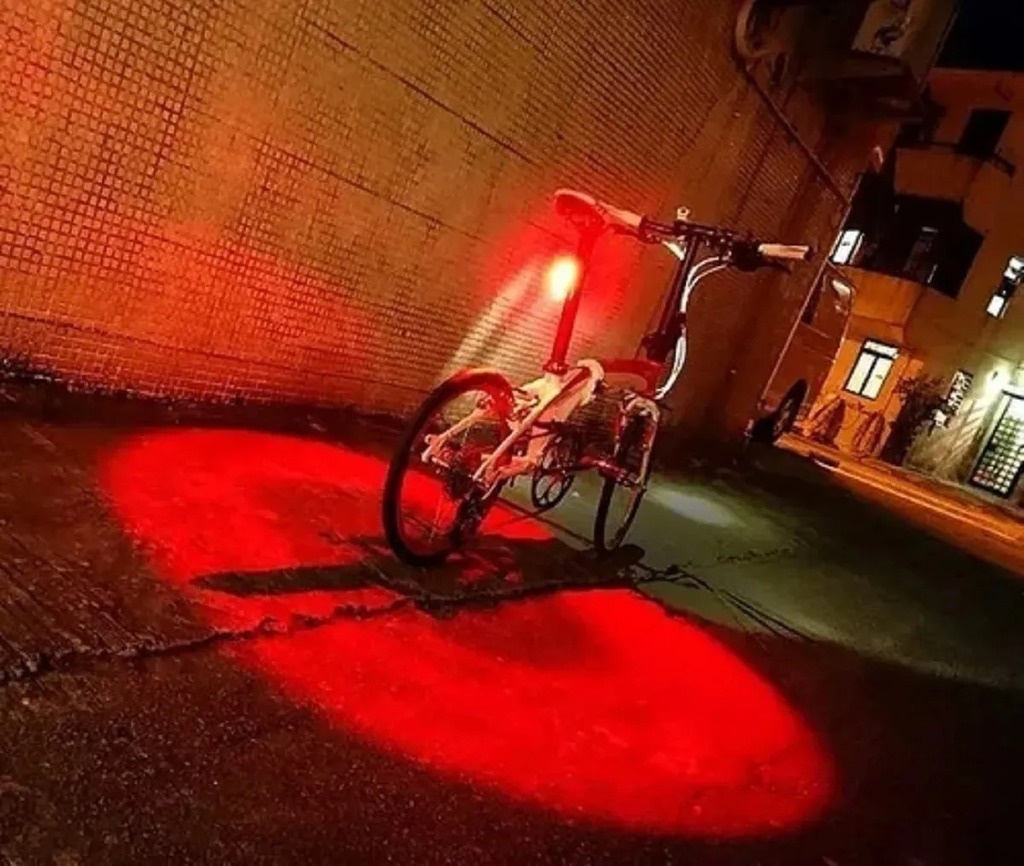 Luz Led Trasera Recargable 360° Van Halen