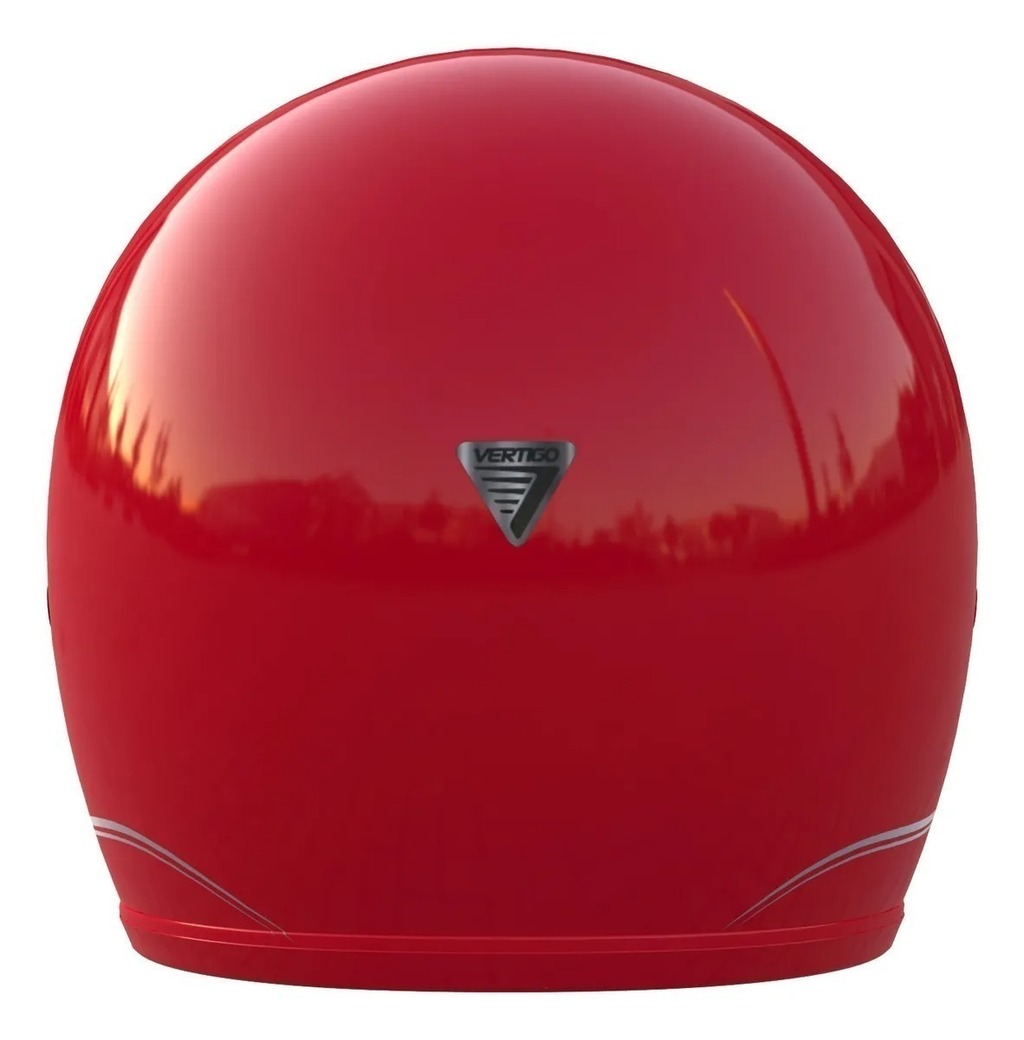 Casco Abierto Vertigo V10 Fluid Rojo