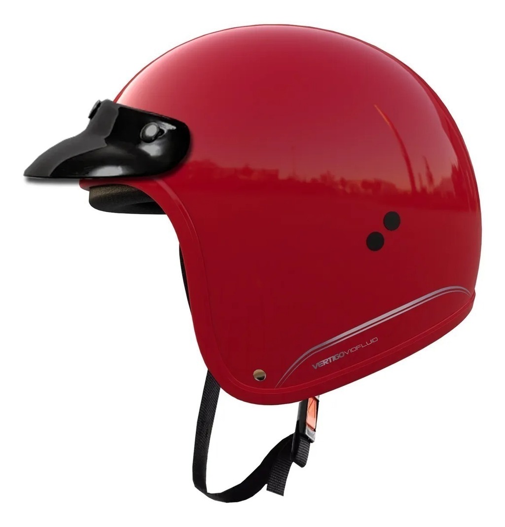 Casco Abierto Vertigo V10 Fluid Rojo