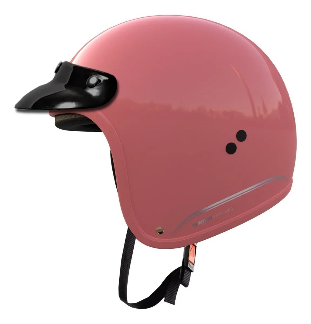 Casco Abierto Vertigo V10 Fluid Rosa Salmon