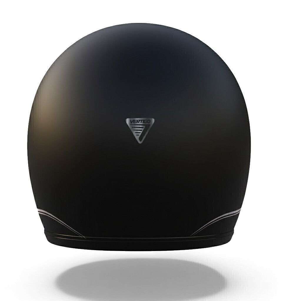 Casco Abierto V10 Fluid Vertigo Negro Mate