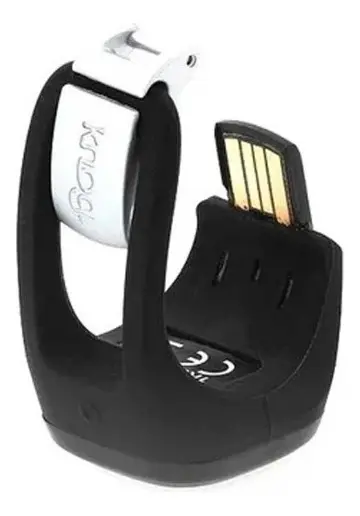Luz LED Delantera Bicicleta Knog Blinder 1 Skull Recargable USB 20 lm