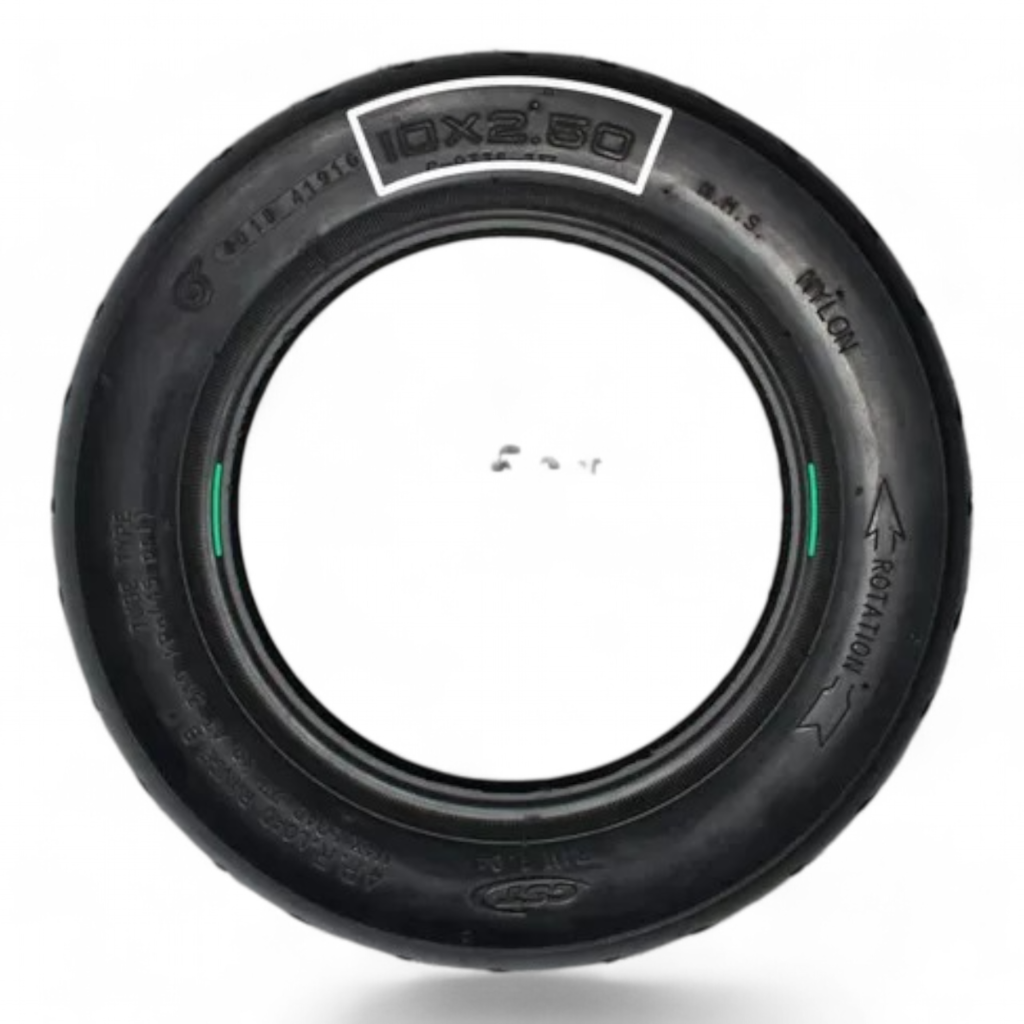 Cubierta Para Monopatín Scooter Eléctrico 10x2,50